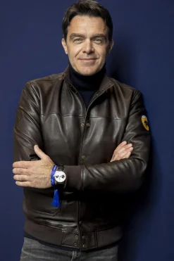 Blouson Homme Classic Legend Motors Gregory Galiffi Marron