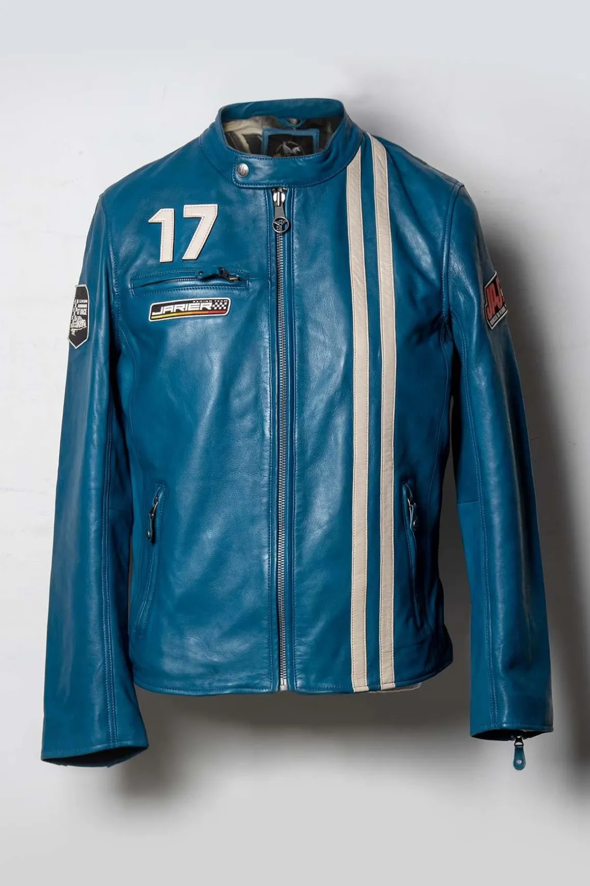 Blouson Homme Classic Legend Motors Jarier Ocean Blue