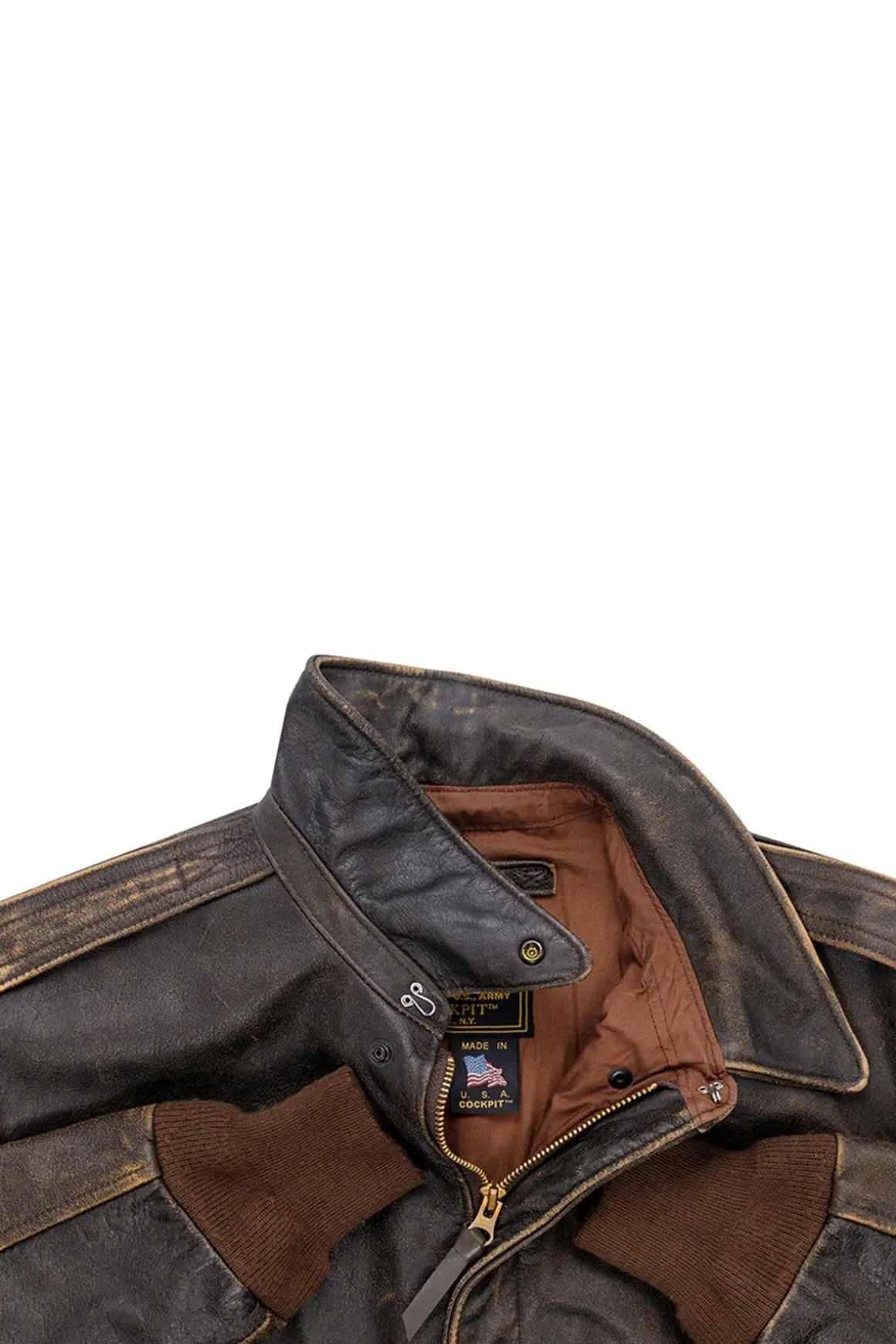 Blouson Homme Cockpit Usa Z21M028 Brown