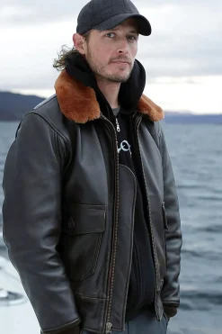 Blouson Homme Cockpit Usa Z201035M Brown