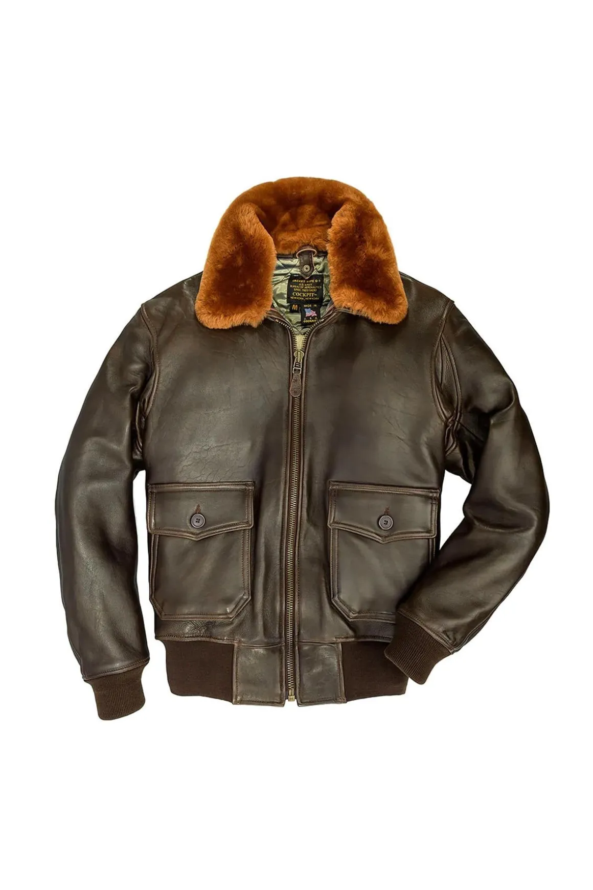 Blouson Homme Cockpit Usa Z201035M Brown