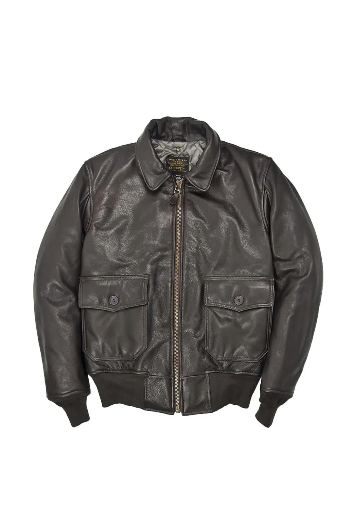 Blouson Homme Cockpit Usa Z201035Mc Brown