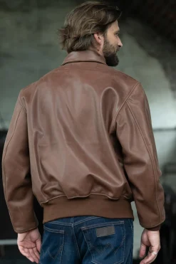 Blouson Homme Cooper Original Russet Antique Cowhide A-2