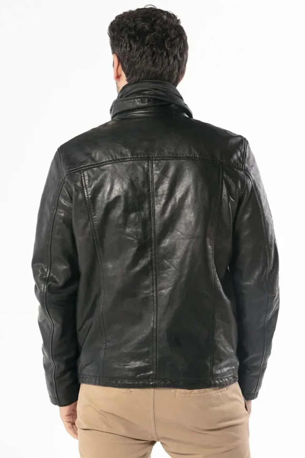 Blouson Homme Daytona Anderson Ic Sheep Tiger Black