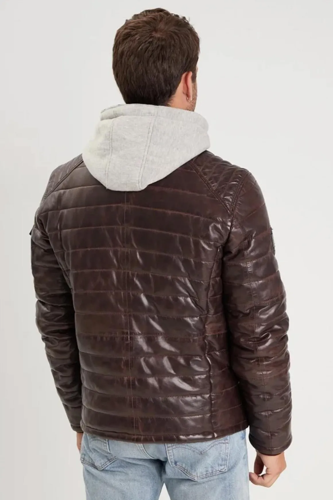 Blouson Homme Daytona Britten Sheep Elegant Reddish Brown