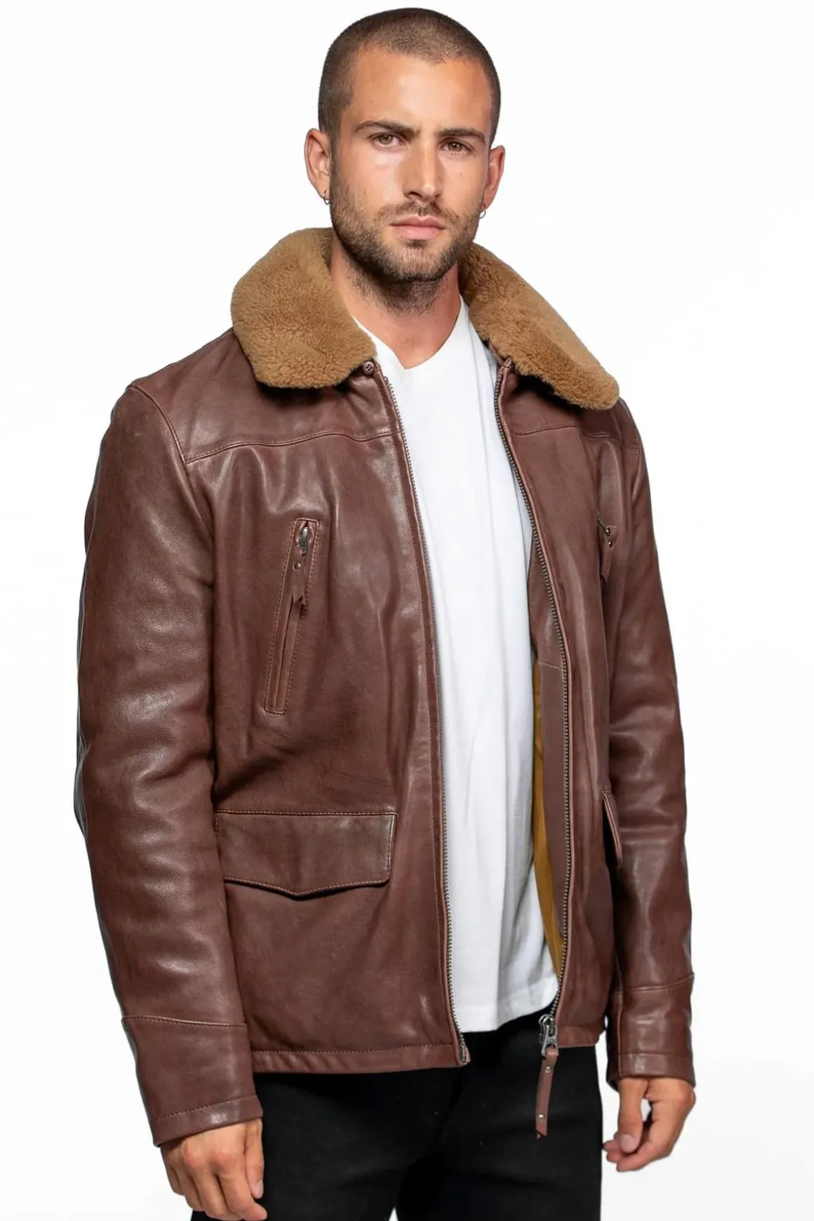 Blouson Homme Daytona Browning Timberstone Brown