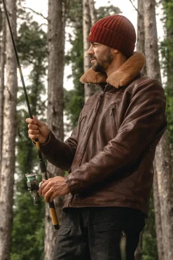 Blouson Homme Daytona Browning Timberstone Brown