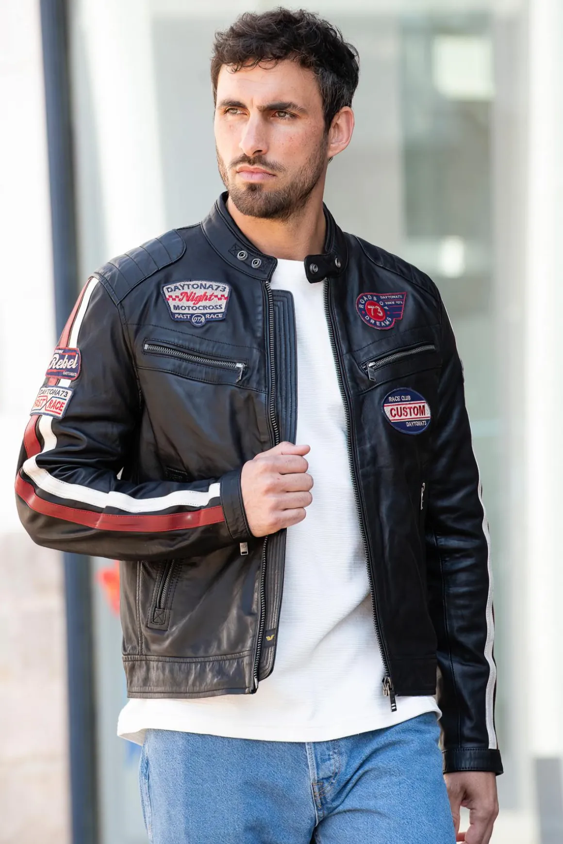 Blouson Homme Daytona Clinch Sheep Canyon Black