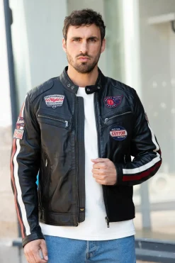 Blouson Homme Daytona Clinch Sheep Canyon Black