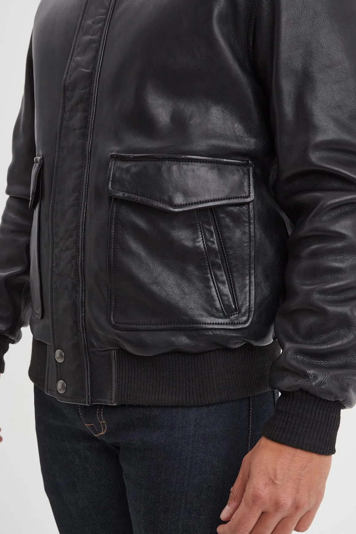Blouson Homme Daytona Corsair Fur Sheep Petrol Black