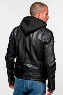 Blouson Homme Daytona Dodds Hood Lamb Vita Black