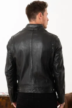Blouson Homme Daytona Dustin Sheep Tiger Black