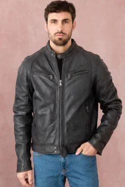 Blouson Homme Daytona Dustin Sheep Tiger Midnight Blue