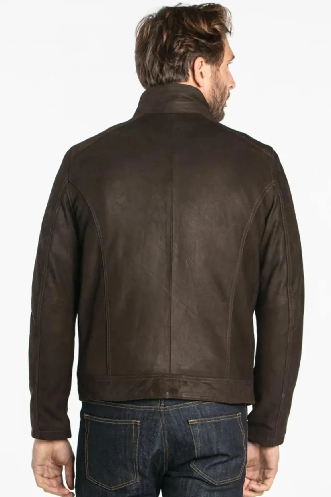 Blouson Homme Daytona Falcon Ic Cow Madison Brown