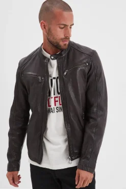 Blouson Homme Daytona Gafino Lamb Vita R Brown