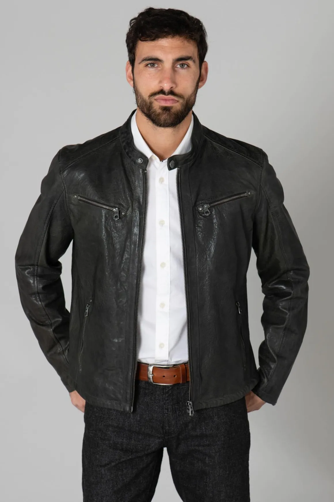 Blouson Homme Daytona Gafino Sheep Twix D/Olive