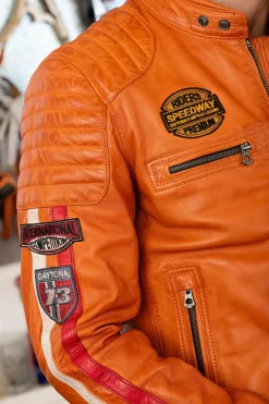 Blouson Homme Daytona Gasly Sheep Atlas Veg Burnt Orange