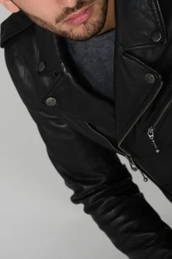 Blouson Homme Daytona Golberg Lamb Paolo Black