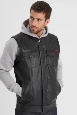 Blouson Homme Daytona Hot Road Goat Deer Black