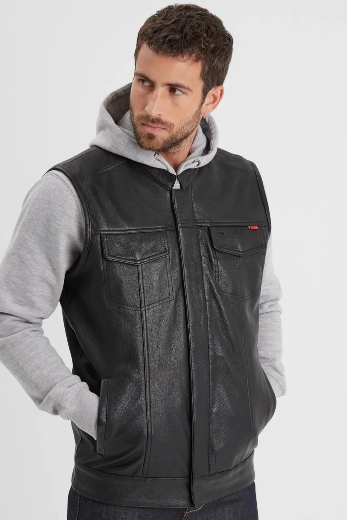 Blouson Homme Daytona Hot Road Goat Deer Black