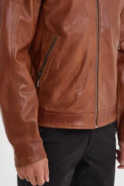 Blouson Homme Daytona Mick Sheep Tiger Cognac