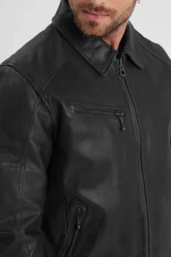 Blouson Homme Daytona Mick Sheep Tiger Black