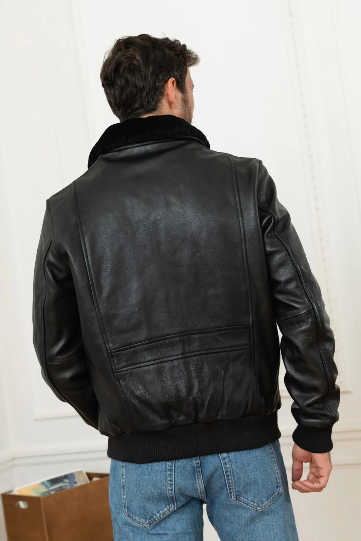 Blouson Homme Daytona Mirage Fur Cow Air Milled Black