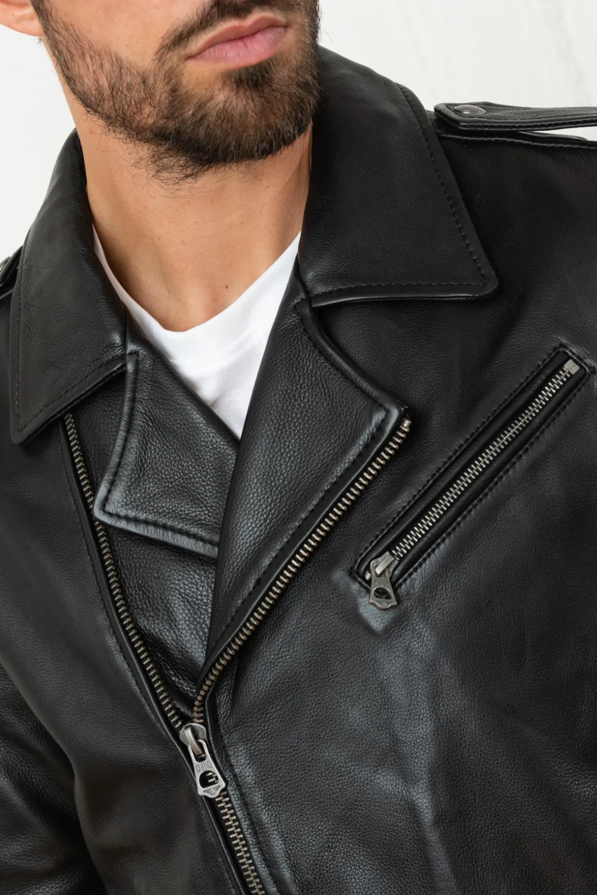 Blouson Homme Daytona Rick Cow Air Milled Black