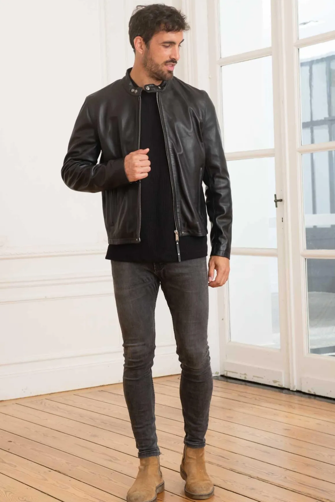 Blouson Homme Daytona Ruidoso Lamb Dutti Black
