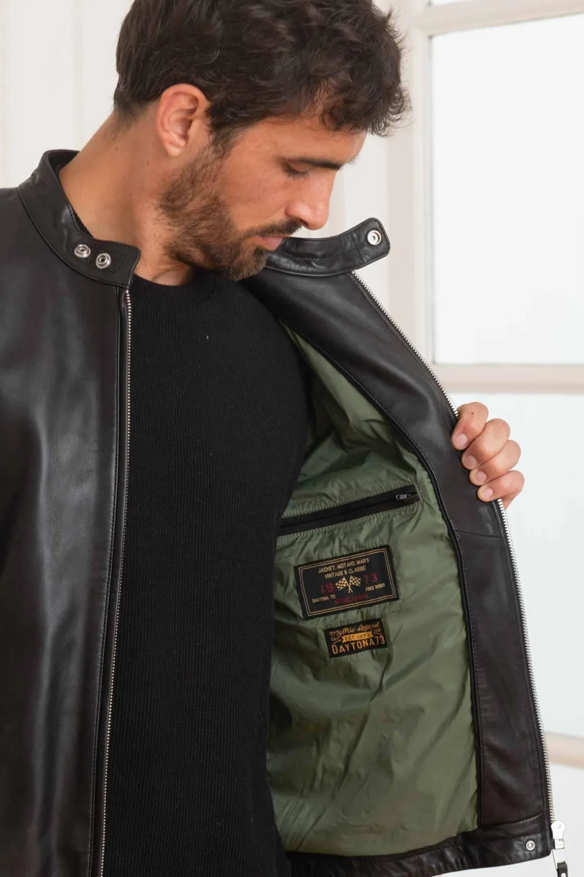 Blouson Homme Daytona Ruidoso Lamb Dutti Black