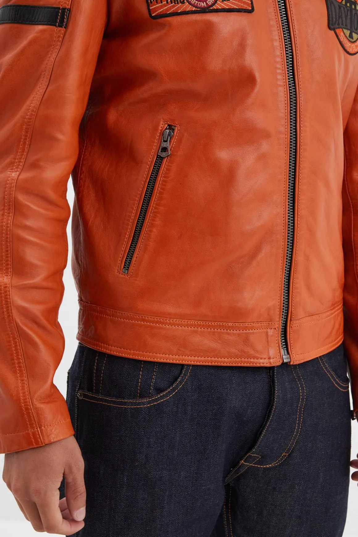 Blouson Homme Daytona Walkor Sheep Atlas Veg Burnt Orange