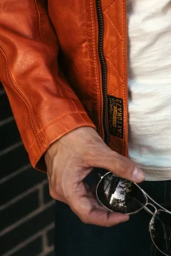 Blouson Homme Daytona Walkor Sheep Atlas Veg Burnt Orange