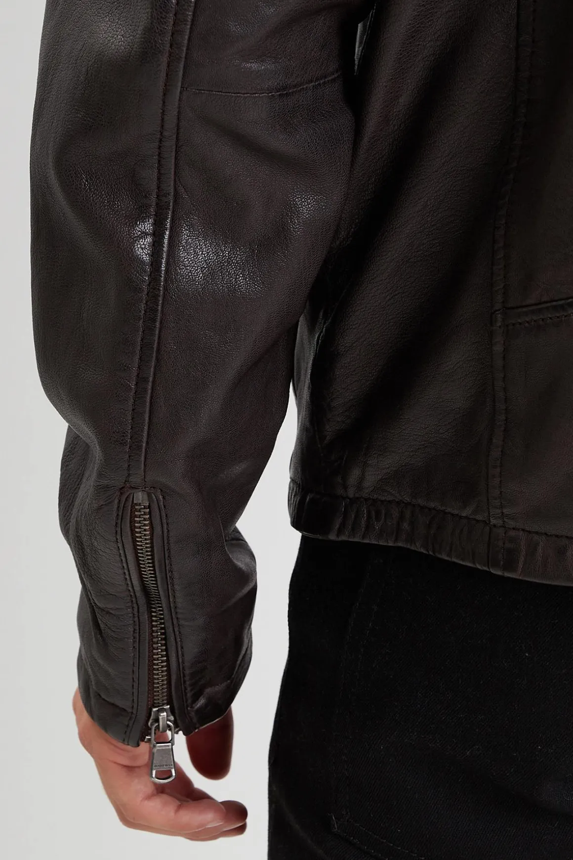 Blouson Homme Daytona Winston Hood Lamb Vita R.brown