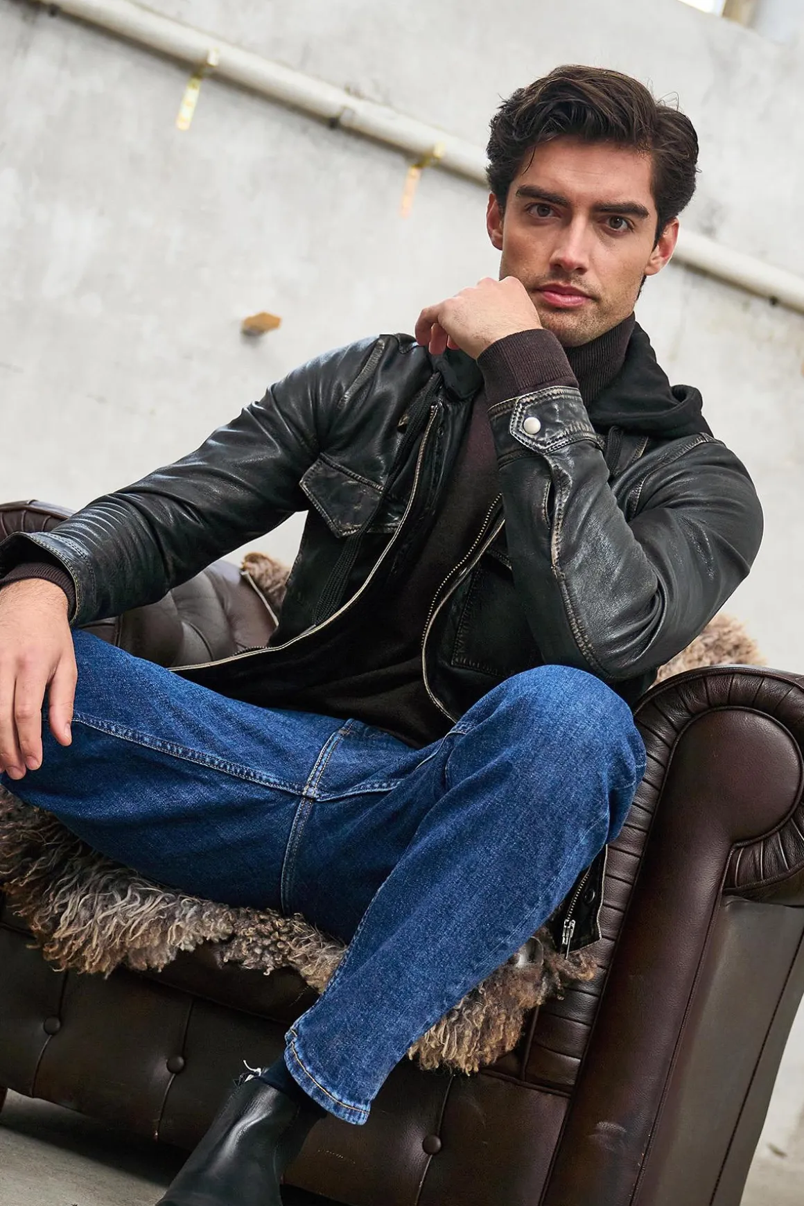 Blouson Homme Freaky Nation Cool Way Used Black