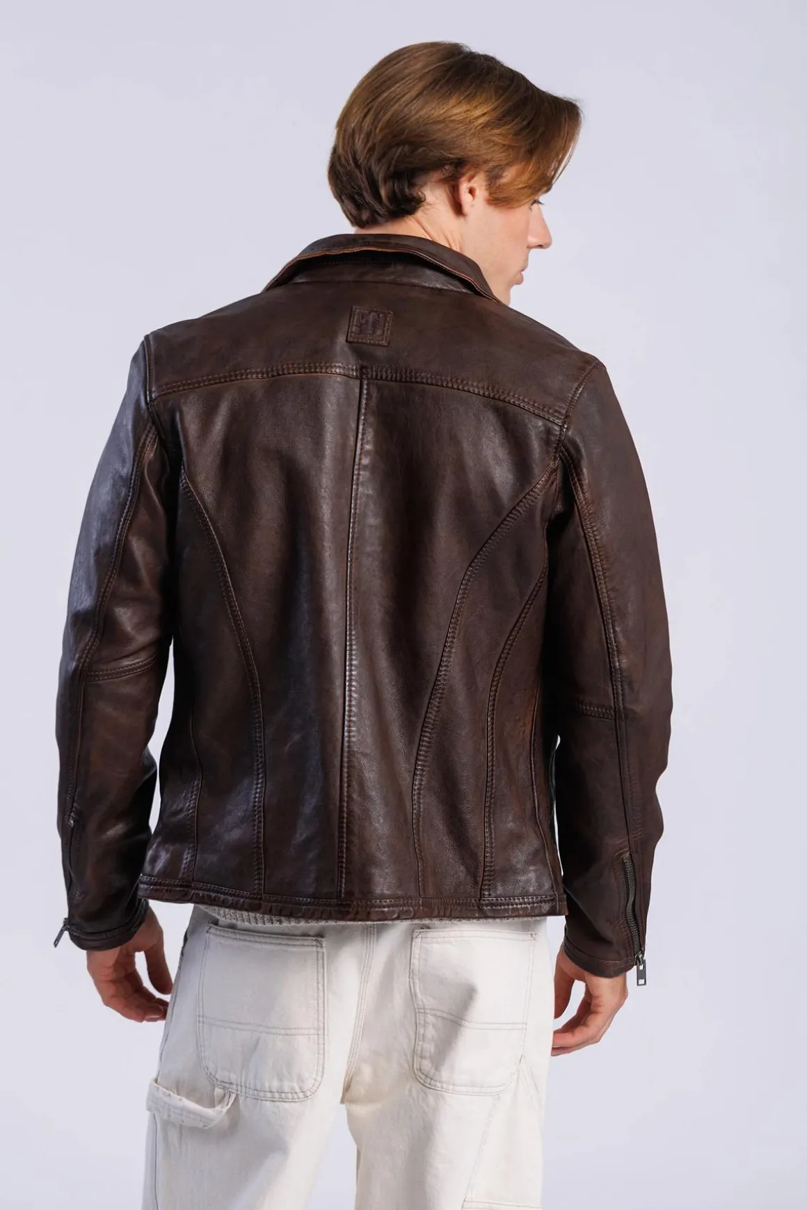 Blouson Homme Freaky Nation Lean Brown Umber