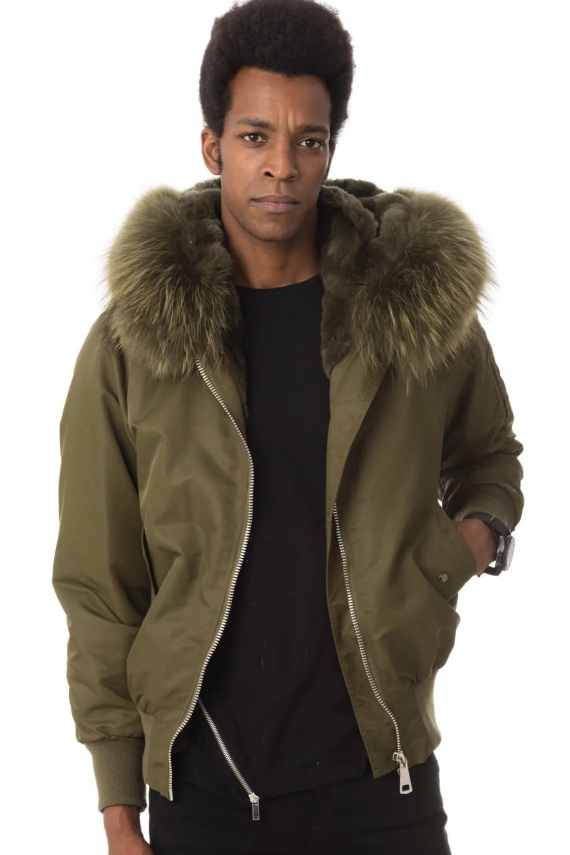 Blouson Homme Giovanni Yvan Kaki