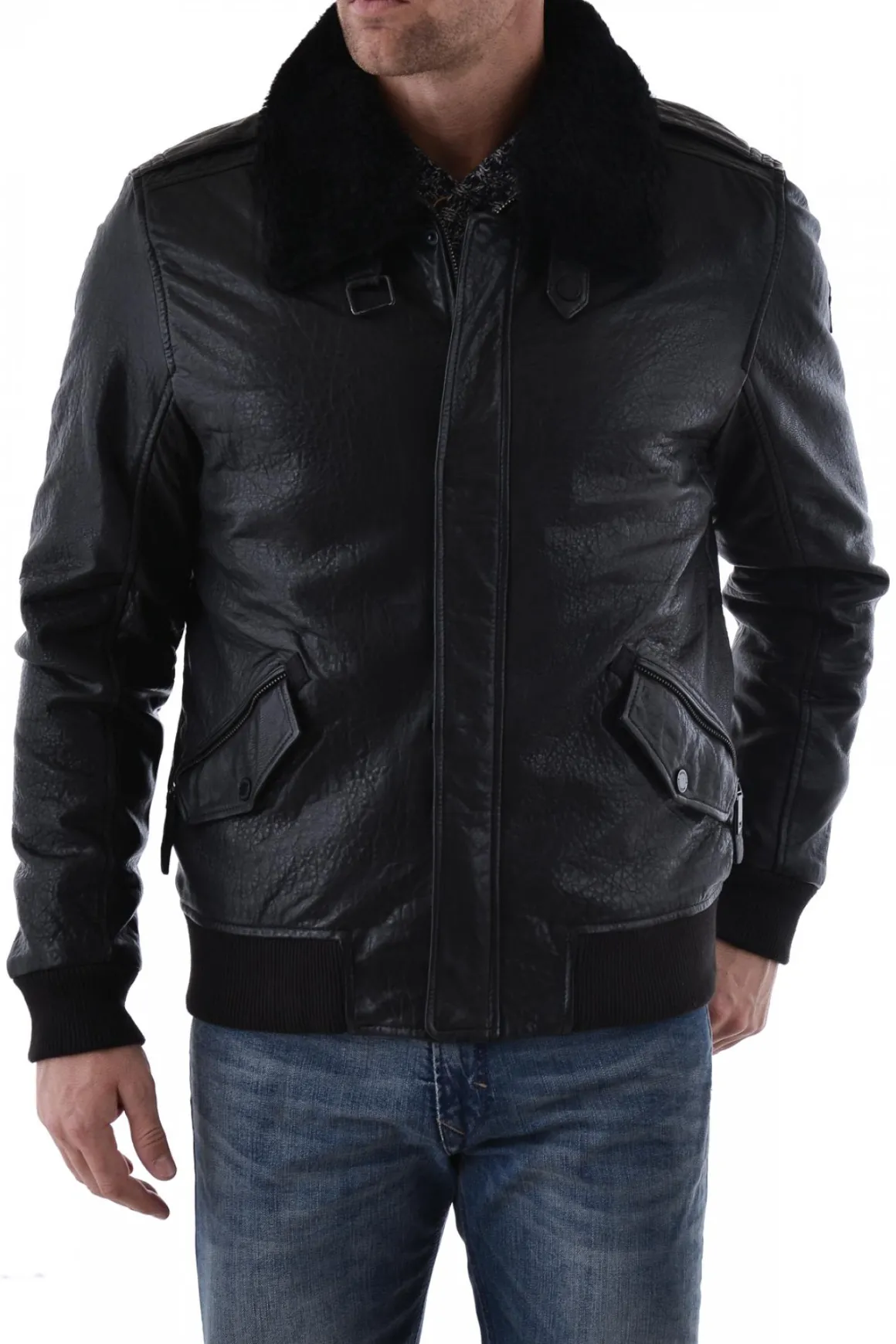 Blouson Homme Gipsy Leo Nslbv W Black