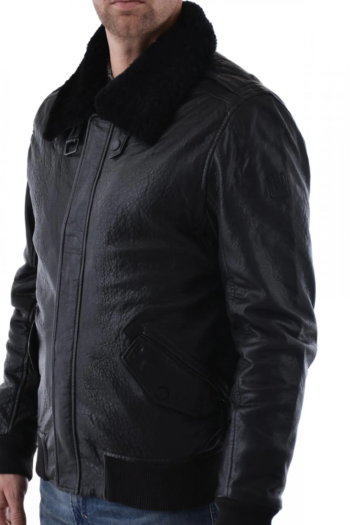 Blouson Homme Gipsy Leo Nslbv W Black