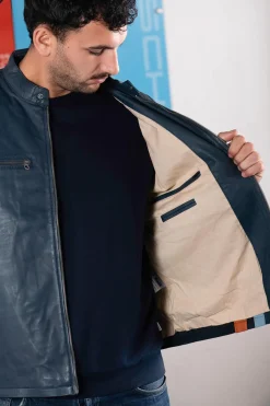 Blouson Homme Gulf Roadmaster Jacket Navy