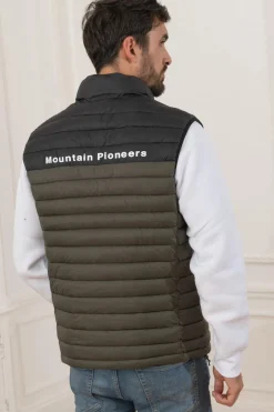 Blouson Homme Helvetica Mountain Pioneers Billy Kaki