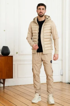 Blouson Homme Helvetica Mountain Pioneers West Beige