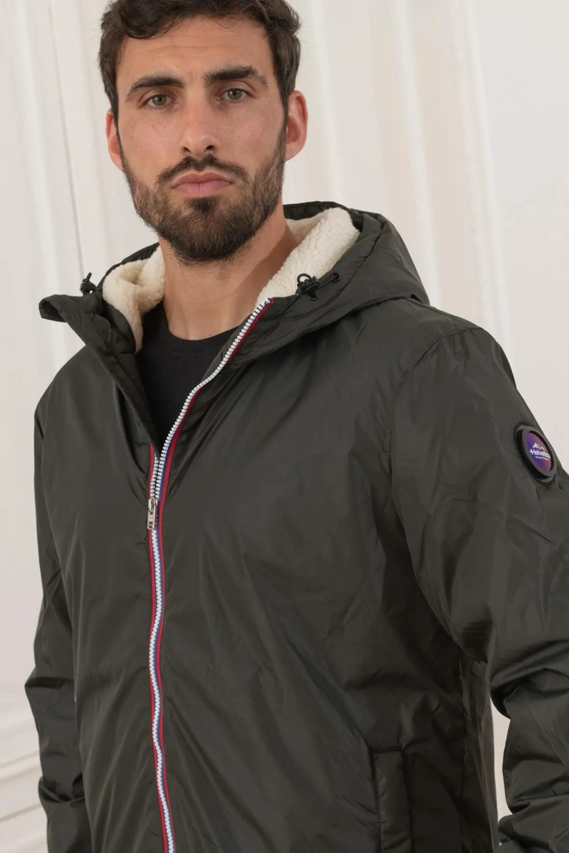 Blouson Homme Helvetica Mountain Pioneers Nils Kaki