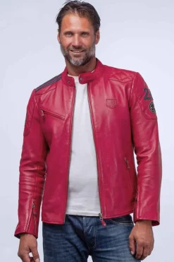 Blouson Homme 24H Le Mans Duff4 Racing Red