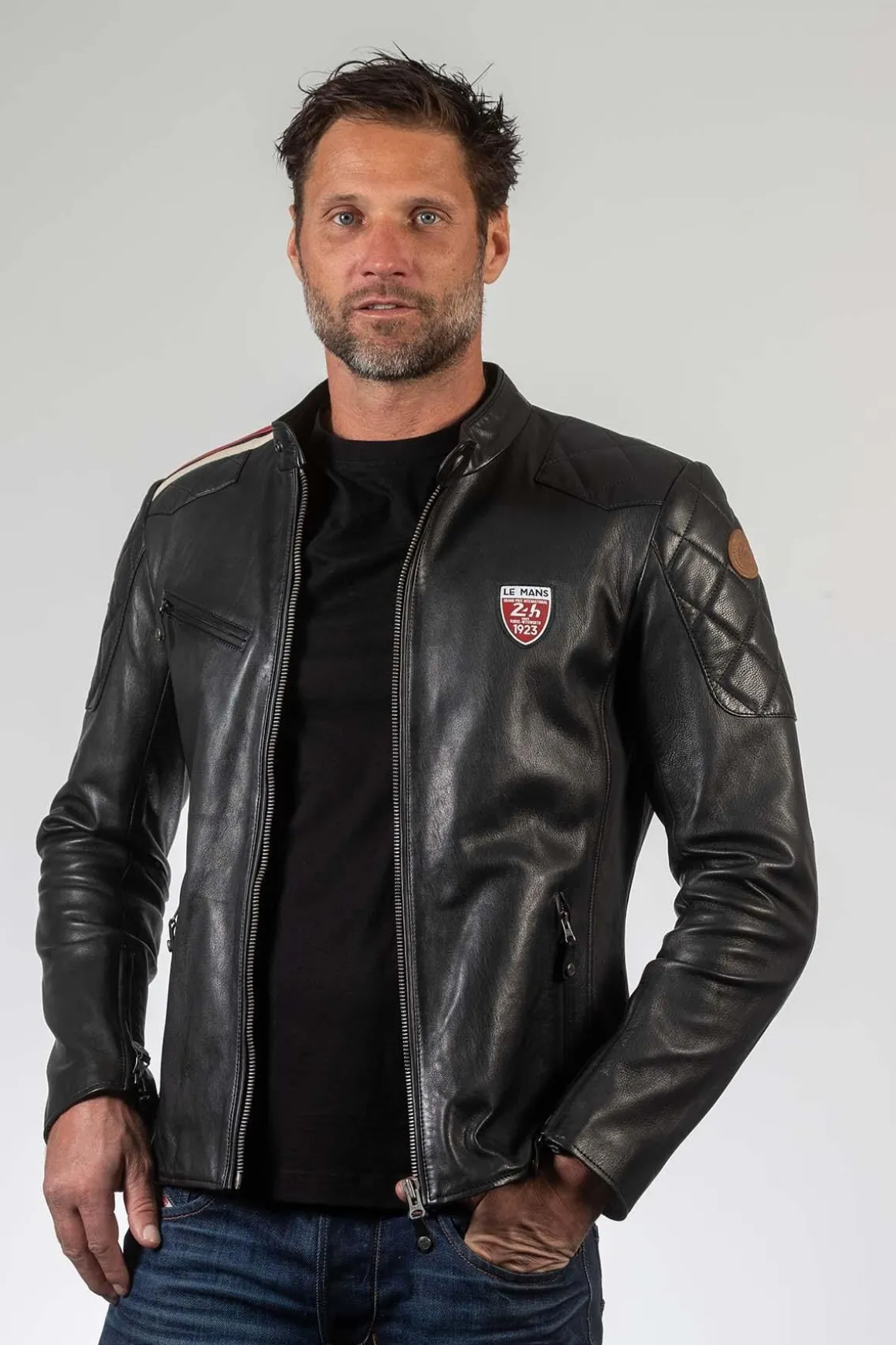 Blouson Homme 24H Le Mans Duff Sheep Crown Black