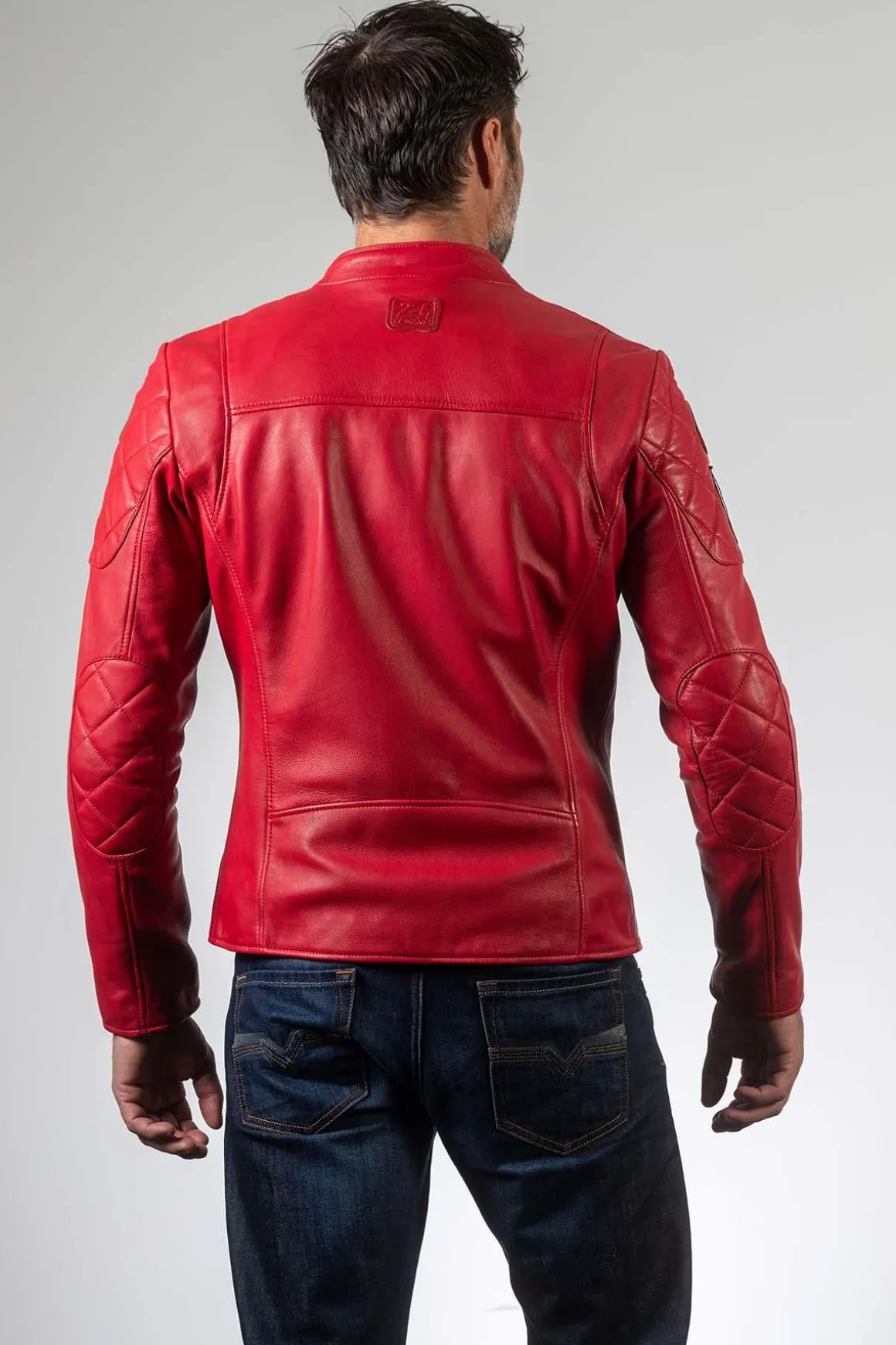 Blouson Homme 24H Le Mans Duff Sheep Crown Racing Red