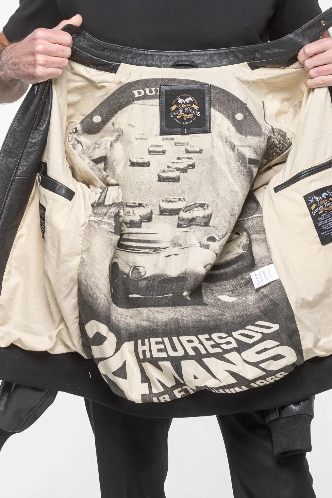 Blouson Homme 24H Le Mans Hans Black