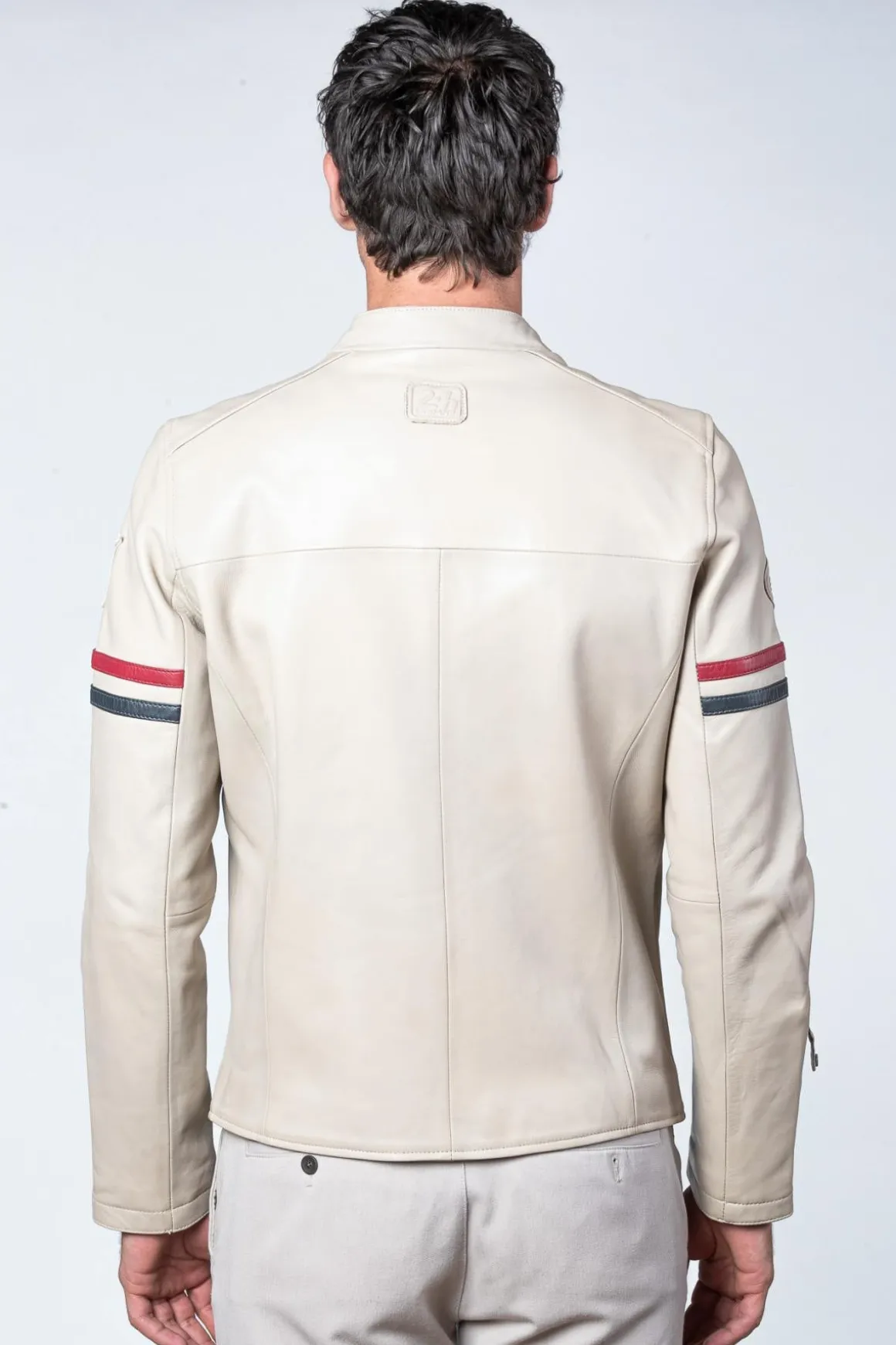 Blouson Homme 24H Le Mans Karl Sheep Crown Ecru/Racing