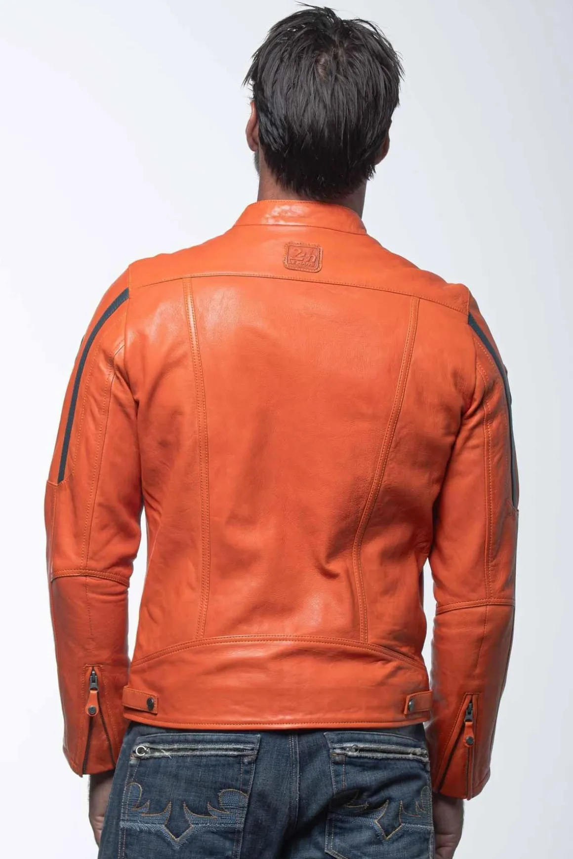 Blouson Homme 24H Le Mans Lagache4 Orange