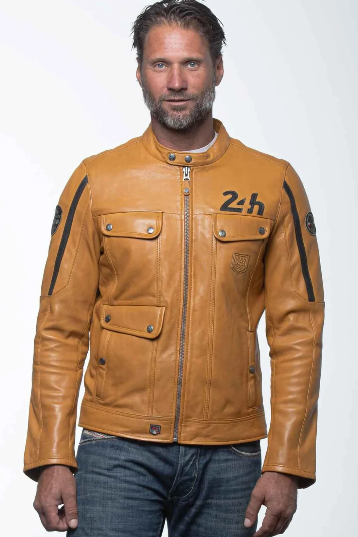 Blouson Homme 24H Le Mans Lagache4 Yellow