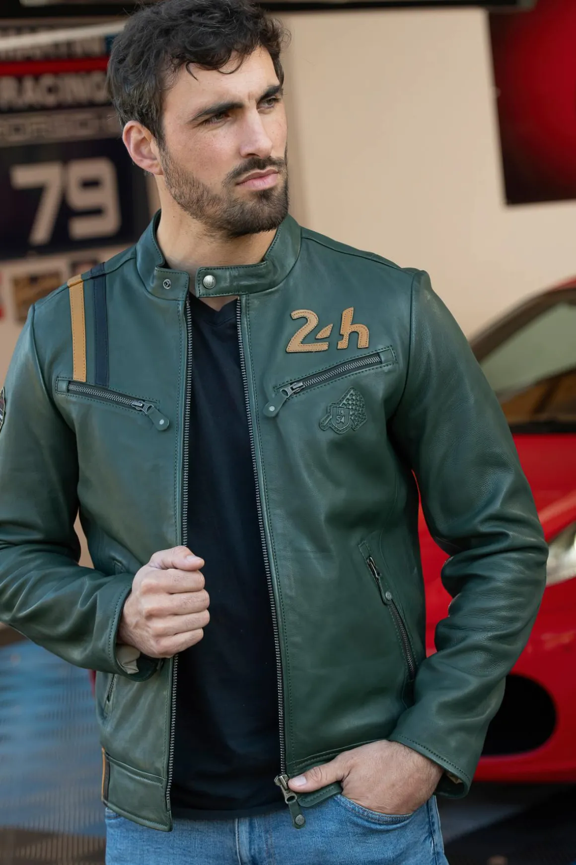 Blouson Homme 24H Le Mans Marlon Green